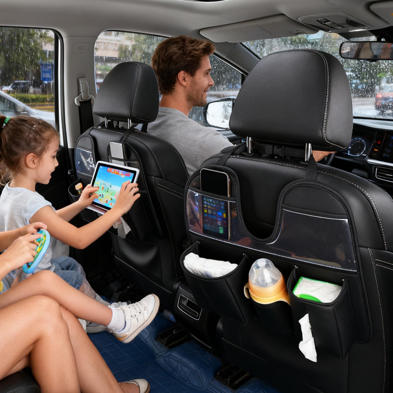 Backseat Car Organizer With Cu - Kids Tablet With Accessories recension och pris