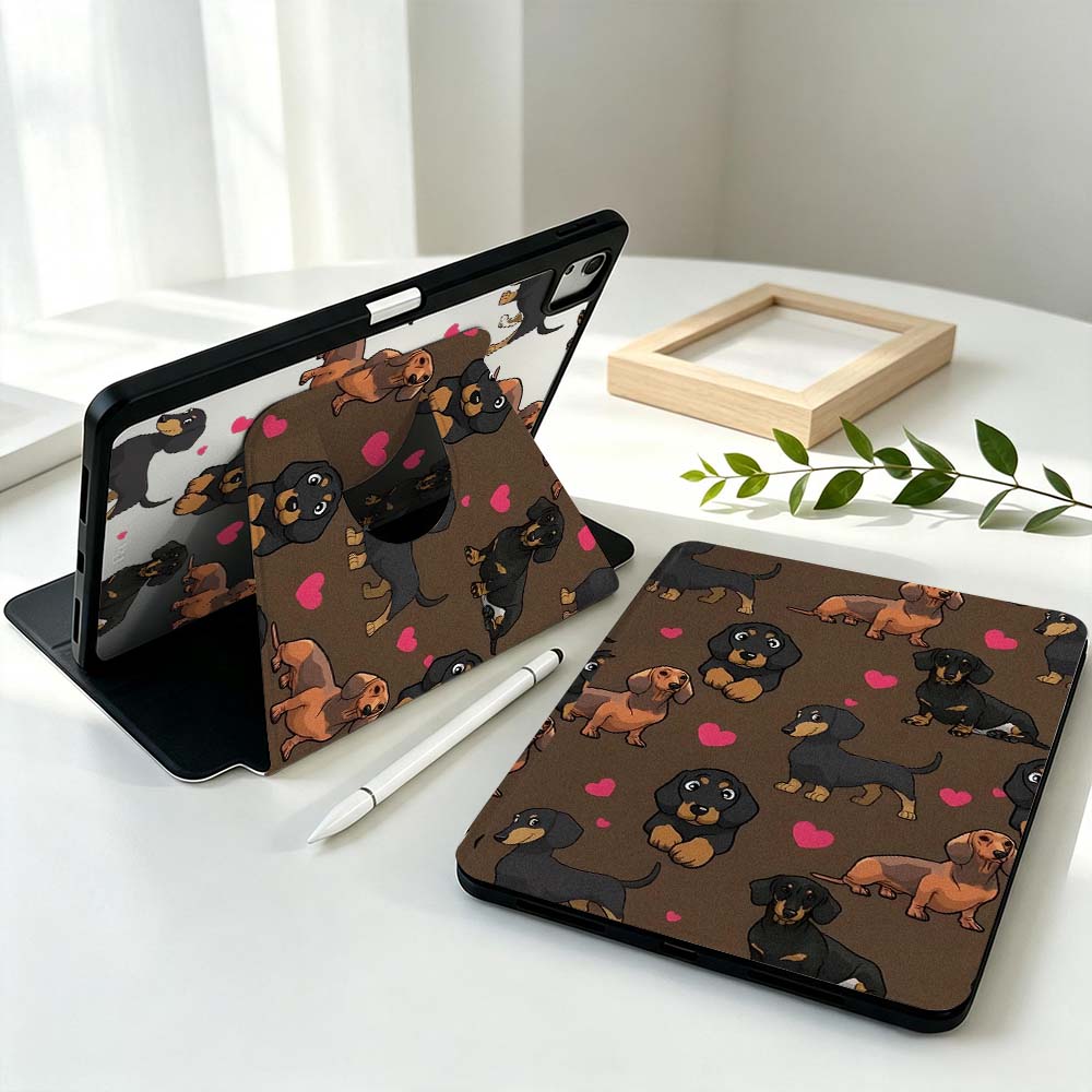 Cartoon Dachshund Heart For Sa - Samsung Tablet S11 Accessories recension och pris