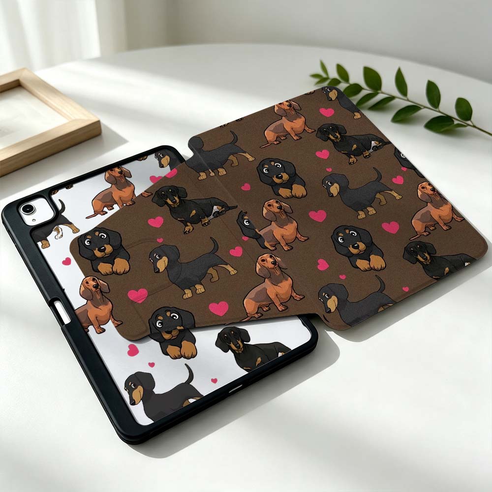 Cartoon Dachshund Heart For Sa - Samsung Tablet S11 Accessories recension och pris