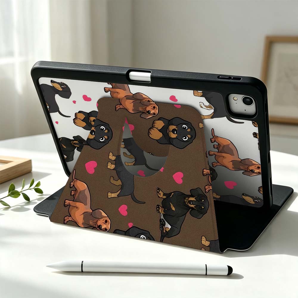 Cartoon Dachshund Heart For Sa - Samsung Tablet S11 Accessories recension och pris