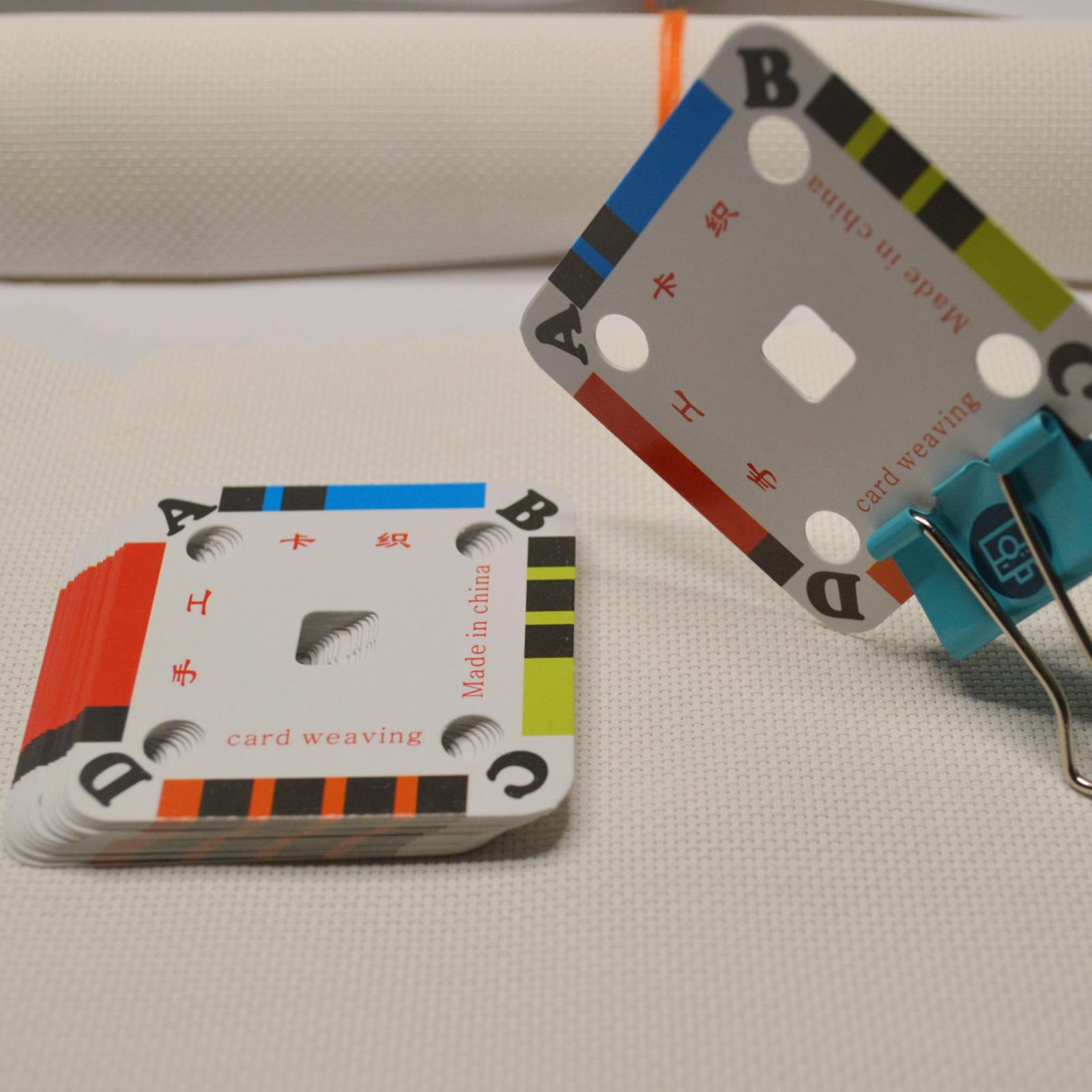 Weaving Card Paper Loom Cards  - Tablet Weaving Accessories recension och pris