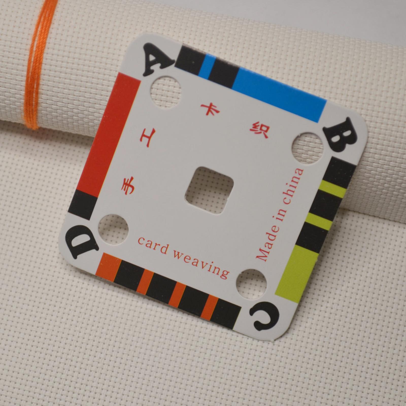 Weaving Card Paper Loom Cards  - Tablet Weaving Accessories recension och pris