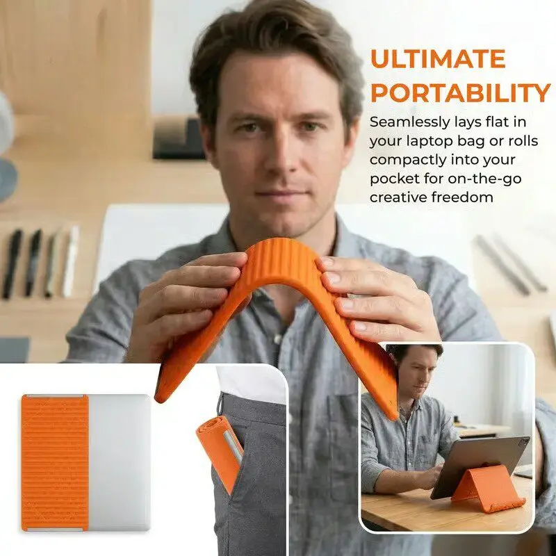 Silicone Foldable Phone Stand  - Tablet Accessories Gifts recension och pris