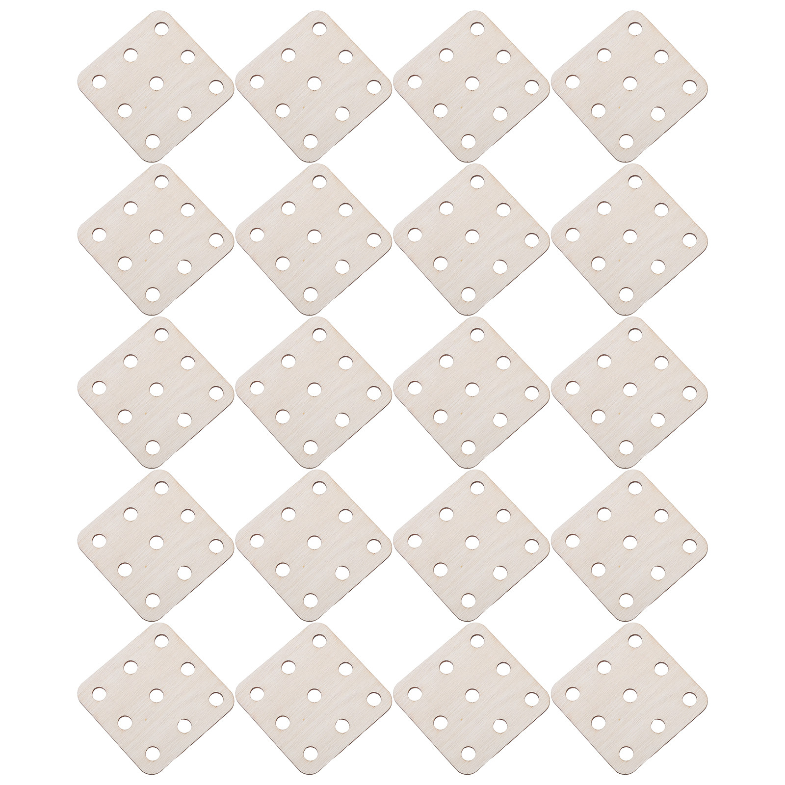 48pcs Wood Tablet Weaving Card - Tablet Weaving Accessories recension och pris