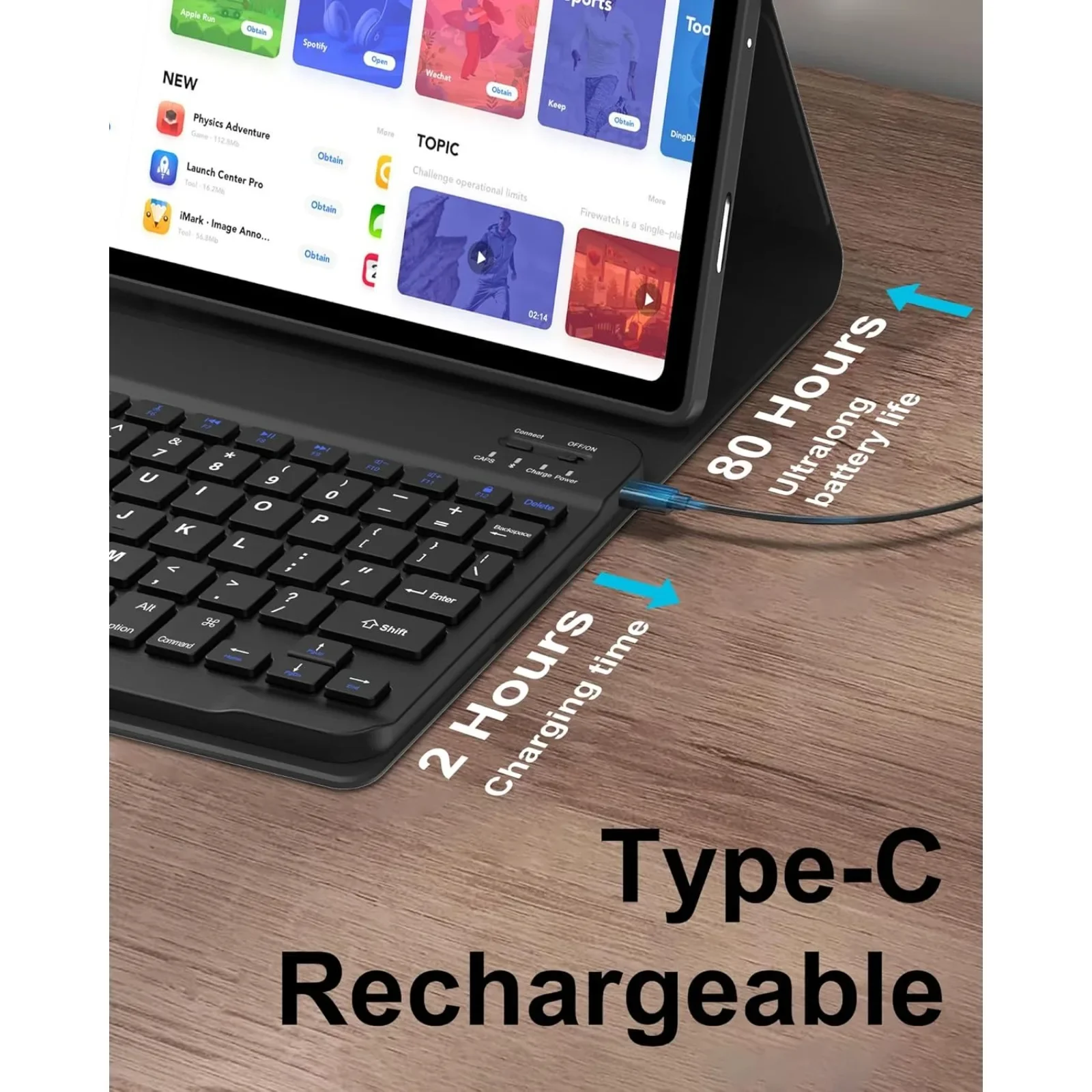 Keyboard Case for Honor Pad 10 - Tablet Keyboard Case recension och pris