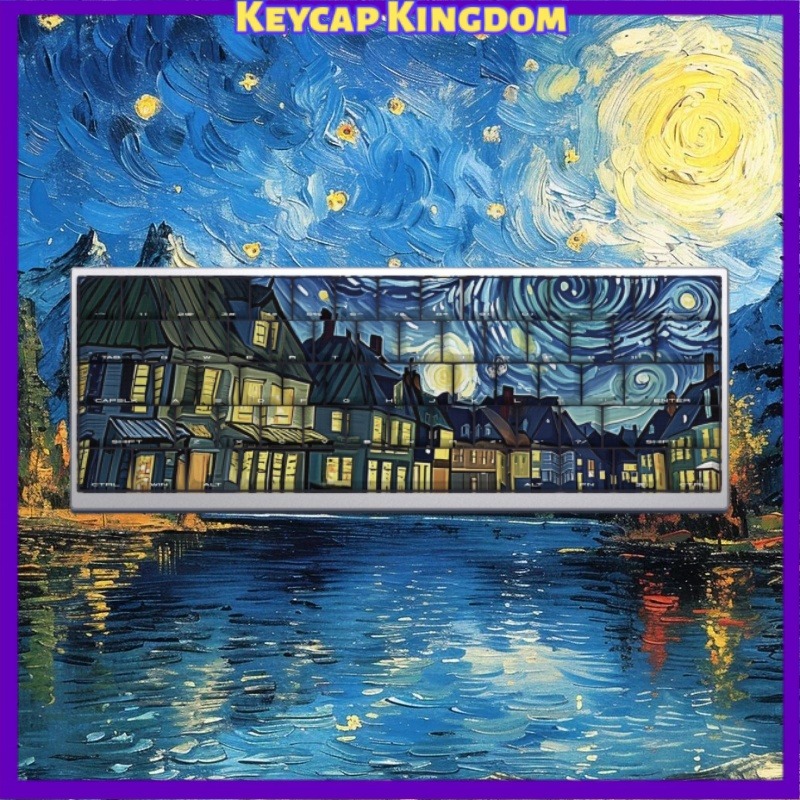 Van Gogh Starry Sky Theme Keyc - Tablet Accessories Gifts recension och pris