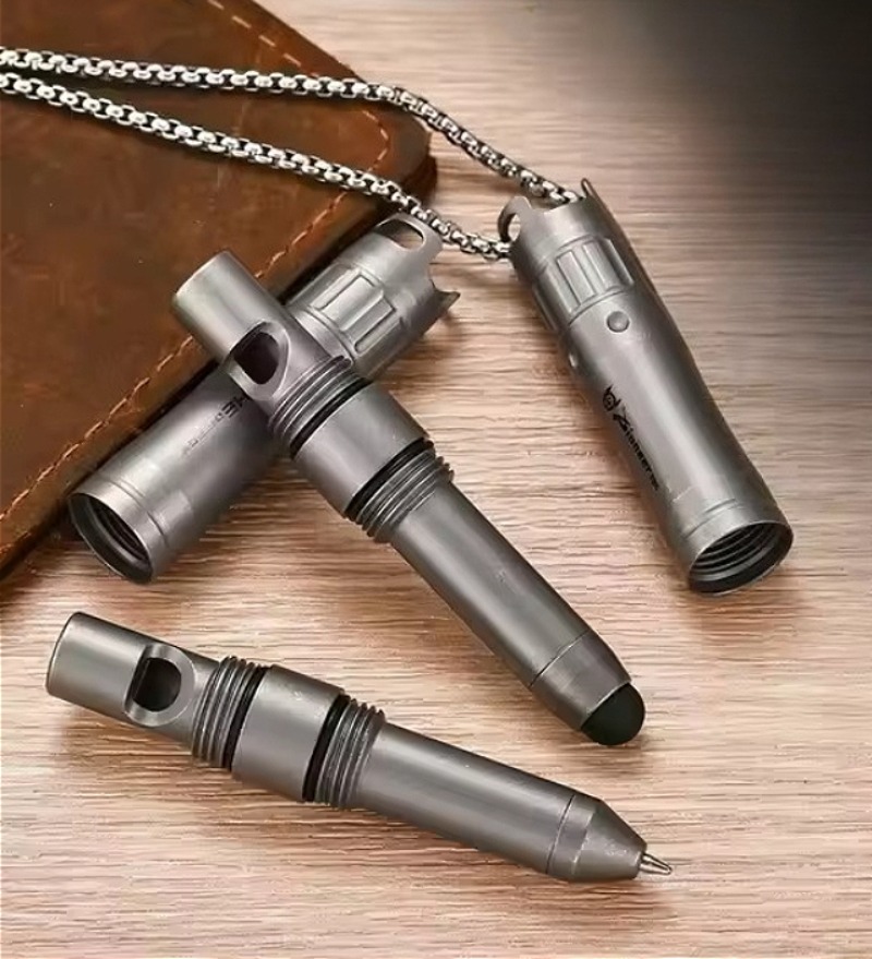 Titanium Alloy EDC Pen With Em - Tablet Drawing Accessories recension och pris