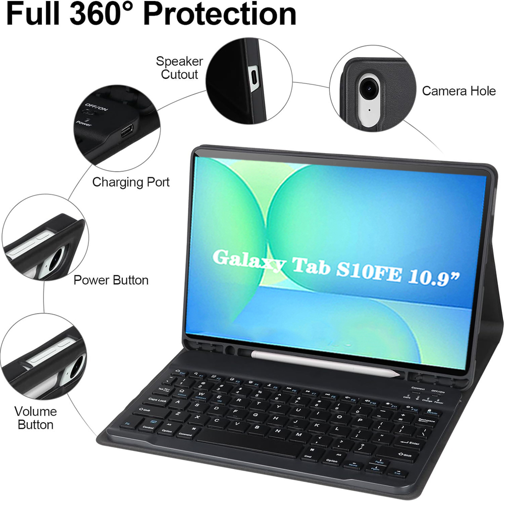 Case for Samsung Galaxy Tab S1 - Samsung Tablet S10 Accessories recension och pris