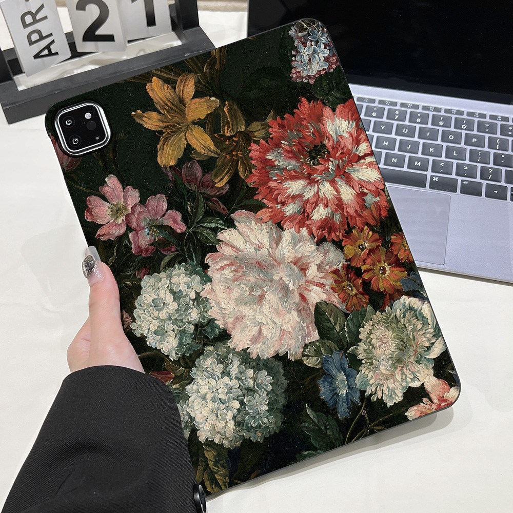 Vintage Oil Painting Of Flower - Samsung Tablet S11 Accessories recension och pris