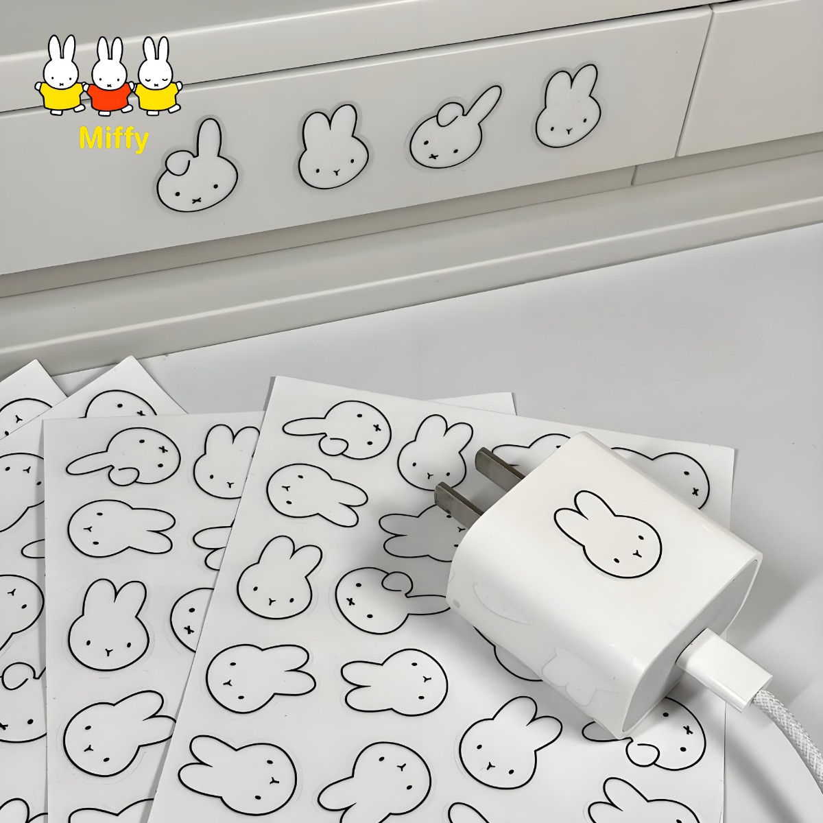 Kawaii Anime Miffy Rabbit Wate - Tablet Cute Accessories recension och pris