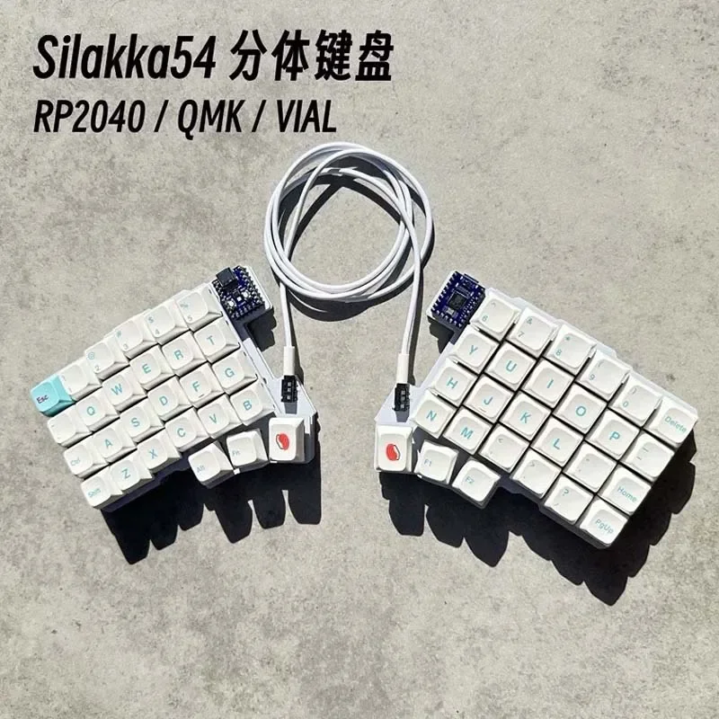 Silakka54 Split Keyboard Wired - Tablet Accessories Gifts recension och pris
