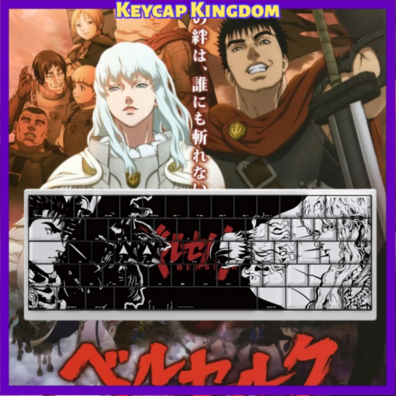 BERSERK Theme Anime Keycap 98  - Tablet Accessories Gifts recension och pris