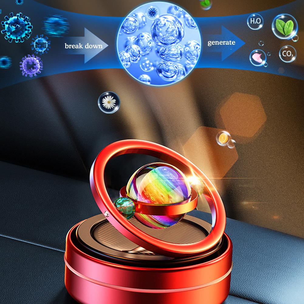 Solar Rotating Car Aromatherap - Tablet Accessories Gifts recension och pris