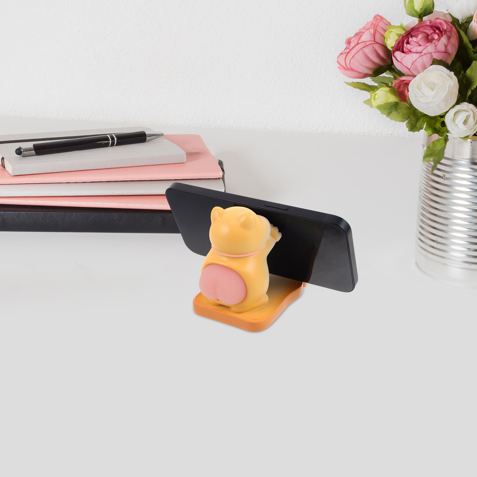 Cute Cat Phone Holder Resin Ca - Tablet Cute Accessories recension och pris